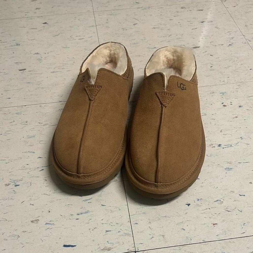 UGG Men's Brown Slip-On Loafers